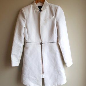 White pantsuit by BCBGMAXAZARIA (XS)